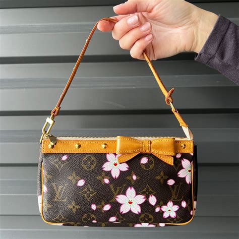 takashi murakami louis vuitton cherry fanny pack|takashi murakami handbags.